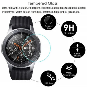 100ks Tvrzené Sklo pro Huawei Watch GT 2 46mm Chytré Hodinky Screen Protector D38.5 mm Ochranný Film