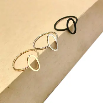 12 ks/lot nový příjezdu položky módní šperky kovové mědi geometrie prsten