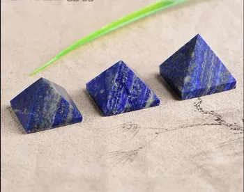1ks přírodní lapis lazuli, křemen pyramida