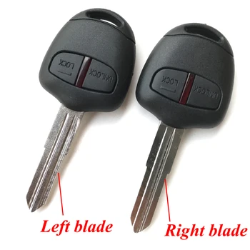 2 tlačítka Vzdálené Klíče Pro MITSUBISHI Triton Pajero lancer Outlander Montero Kompletní Auto Smart klíč ID46 Čip 433MHz MIT8 Blade