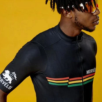 2019 Morvelo Letní cyklistické jersey muži Nové položky cyklu oblečení krátký rukáv MTB pěkné šaty, košile silniční kolo na koni nosit CoolMax