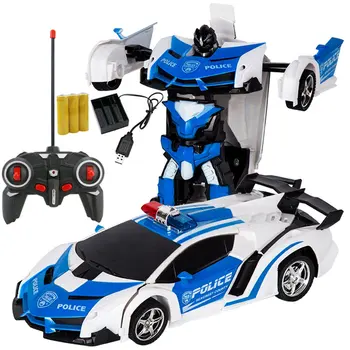 2019 NOVÉ Auto Transformace Roboty Sportovní Model Vozidla Hračky Roboty Bezdrátové Nabíjení v Pohodě Deformace Auta S Baterií Děti, Hračky