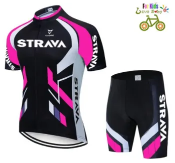 2019 nové Dětské Cyklistické Jersey Sada etixx Děti, Cyklistické Oblečení Letní Cyklistický Dres Quick Dry Cyklistické Jersey Suit Fluorescence