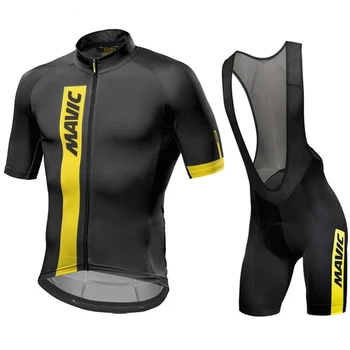 2020 mavic Cyklistické Oblečení MTB Cyklistické Oblečení Ropa Ciclismo Kolo jednotných Cyklu tričko Závodní Cyklistika Jersey Suit 20D gel