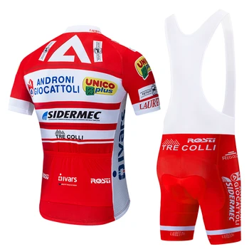2020 NOVÉ ANDRONI Pro Cyklistické Oblečení Cyklistické jersey Quick Dry Cyklistické oblečení pánská letní týmu Cyklistické Dresy 20D kole šortky set