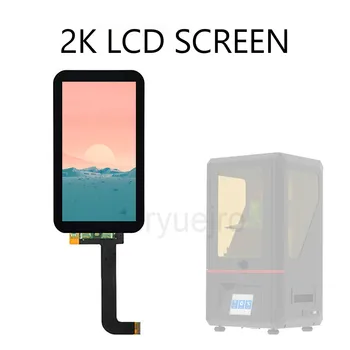 2K LCD Displej Se Sklem Pro ANYCUBIC Photon 3D Tiskárny 5.5 Palcový LCD LS055R1SX03 Vytvrzení Světlem Displej Bez Podsvícení Opravy