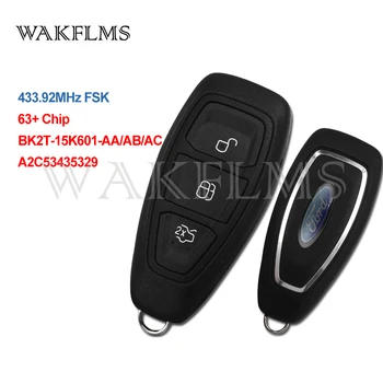 3btn Smart remote Key fob 433MHZ Pro Ford C-Max Focus Grand C-Max Mondeo Kuga KR5876268 s 7953p čip
