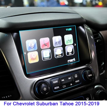 8-Palcový Screen Protector Tvrzené Sklo Pro Chevrolet Tahoe Suburban-2019 8-Palcový Navigace Do Auta