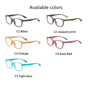 AIMISUV Modré Světlo Blokování Brýle Pro Chlapce a Dívky Optické Brýle Rám 2021 Módní Anti-Oslnění Počítač Brýle Dětské UV400