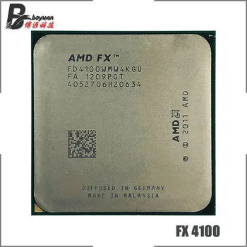 AMD FX-Series FX-4100 FX 4100 FX4100 3.6 GHz Quad-Core CPU Procesor FD4100WMW4KGU Socket AM3+