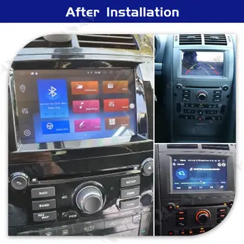 Android 10.0 Obrazovky Auto Multimediální Přehrávač Pro Peugeot 407 2004 2005-2010 GPS Navigace, Auto Audio, Rádio-Hudba stereo hlavy jednotka