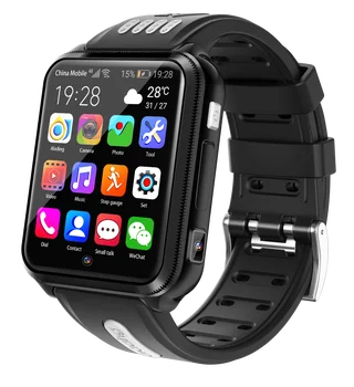 Android 9.0 Smart 4G Vzdálené Fotoaparát, GPS, WI-FI Stopy Najít Děti, Student Google Play Bluetooth Smartwatch Video Volání Telefon Hodinky