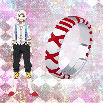 Anime Tokyo Ghoul JUZO SUZUYA REI 925 Stříbrné Šperky Prsten Cosplay prsten Halloween Cosplay Prop Kovový kroužek Vánoční Dárek