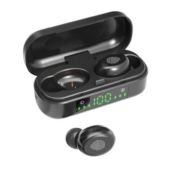 Bezdrátová Sluchátka Smart Touch Bluetooth V5.0 Vodotěsné HD Stereo Šumu Herní Sportovní Sluchátka Headset