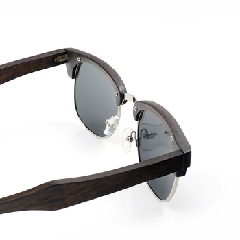 BOBO PTAČÍ sluneční Brýle Muži Ženy Polarizované Retro Dřevěné Sluneční Brýle, UV400 Brýle v Dřevěné Krabici