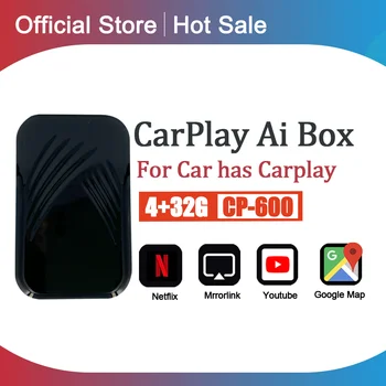 Carplay Box Usb Android Auto Systému, Nová Verze 4+32G Pro Audi Benz multimediální přehrávač, Bezdrátové Zrcadlo Carplay Ai Box Video
