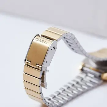 Casio hodinky zlaté dámské hodinky sada značka luxusní Vodotěsné Quartz hodinky ženy LED digitální Sportovní dámské hodinky relogio feminino 68