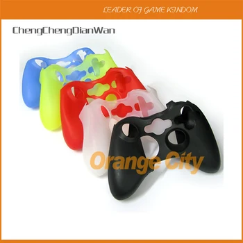 ChengChengDianWan multi-barvy Silikonové Kůže Měkké Pouzdro pro Xbox360 Xbox 360 Controller [14 barev] 5kusů/lot