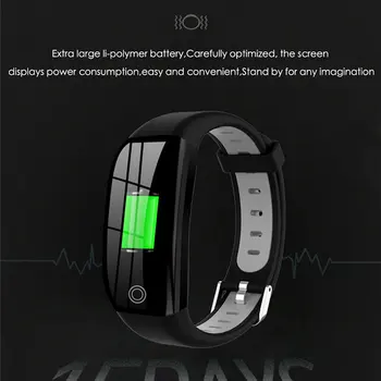Chytrý náramek F21 činností GPS tracker Dálkové fitness IP68 vodotěsné hodinky Spánku monitor chytrý náramek
