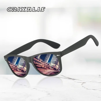CRIXALIS Klasické Polarizované sluneční Brýle Muži Ženy 2020 Luxusní Značky Design, Módní Jízdy Náměstí Zrcadlové Sluneční Brýle Mužské UV400