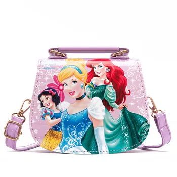 Disney princezna děti pu messenger bag dívky Frozen Elsa taška přes rameno kabelky Sofia dítě módní nákupní taška dárek