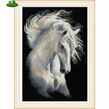 Diy Diamantový Vyšívání kůň Plné Vrtačka Náměstí Diamond Malování Cross Stitch Koně Zvířata Vyšívání Vzory Soupravy Home Dekor