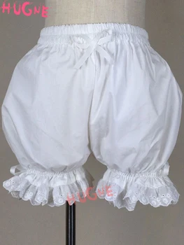 Dívky Bílé sladké Loilita Bombarďáky školy studenti Kalhotky lace Trim Kraťasy Luk Stuha elastické Bavlny