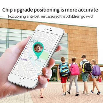 Děti WIFI+LBS Tracker Vodotěsné SmartWatch SOS Volání pro Děti, Anti-Ztracené Sledování Dětské Hodinky pro Chlapce, Dívky