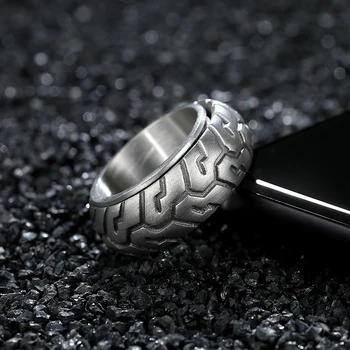 EVBEA Nový Design ústrojí a Hodiny Ukazatel Steampunk Prsten pro Muže, Ženy, Šperky, Doplňky