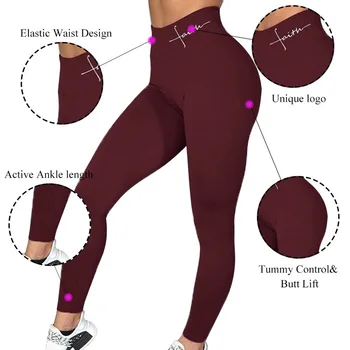 Fitness Push Up Legíny Ženy Elastické Slim Sportovní Dopisy Tisk Legging Ženy Vysokým Pasem Cvičení Posilovna Legíny Jóga Kalhoty