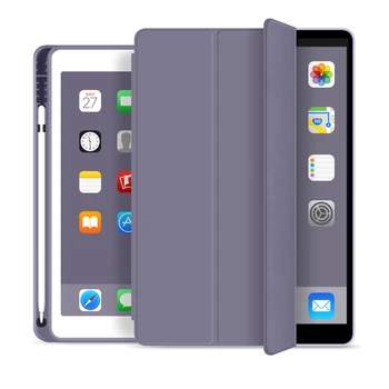 Fo r iPad Air 3 10.5 Případě A2123/A2152/A2153/A2154 PU Kůže Silikonové Smart Cover Pro iPad Pro 10.5 Případě s Tužkou Držitele