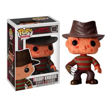 FUNKO POP Hororu Chucky Pennywise Freddy Krueger Billy GhostFace Jason 10cm PVC Akční Figurky Hračky pro Děti Dárek