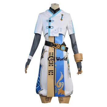 Genshin Dopad Chongyun Jednotné Oblečení Hry Přizpůsobit Cosplay Kostýmy