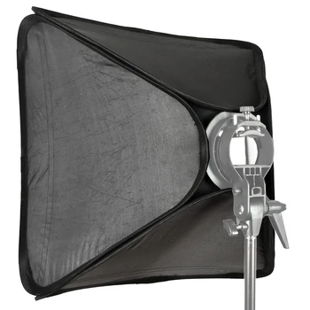 Godox Softbox 40x40 cm Difuzor Reflektor pro Speedlite Flash Light Professional Photo Studio Blesk Fotoaparátu Uchycení Bowens Elinchrom