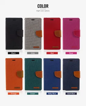 GOOSPERY Kožená Peněženka Flip Pouzdro s Držitelem Karty pro Iphone 6 7 8plus x Xr Xs Max 11 11 Pro Max 12 12Pro