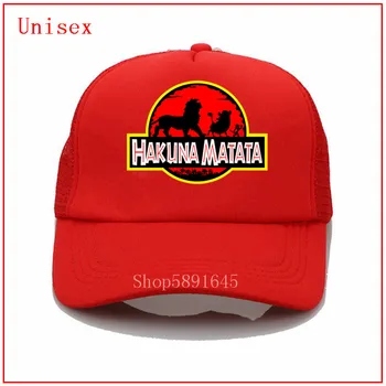 Hakuna Matata Lion King Simba Pumbaa a Timon Jurský park Design žena kbelík klobouky ženy, čepice Kapoty Poslední popularita