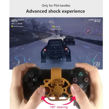 Herní Závodní Volant Mini Řídící Herní Ovladač pro Sony PlayStation PS4 3D Tištěné Příslušenství