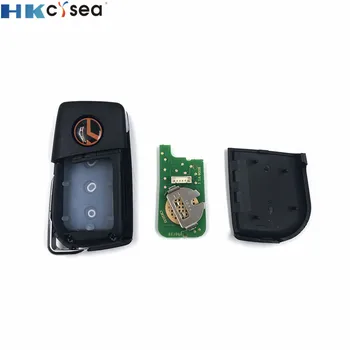HKCYSEA 2 3 4 Tlačítka Xhorse VVDI2 Auto Klíč s Dálkovým XKTO01EN XKTO00EN XKTO10EN anglická Verze pro VVDI Klíčovým Nástrojem Vejde Několik Aut
