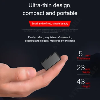 Hlasový záznamník Diktafon, audio mini zvuk usb profesionální digitální skryté mikro flash Disk, malé
