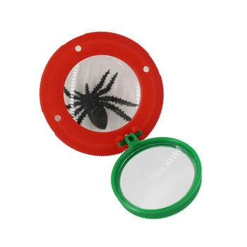 Hmyz Lupa Pozorování Hmyzu, Malých Zvířat Chyby Zvětšovací Sklo Válcové Spider Vzdělávací Hračka Diváka 3X 6X Dětí