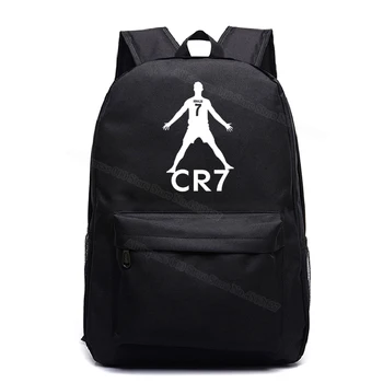 Hot prodej Cristiano Ronaldo CR7 tisk batoh Studenty, Školní Tašky, školní dárek batoh CR7 Školní batoh pro děti, chlapec dívka
