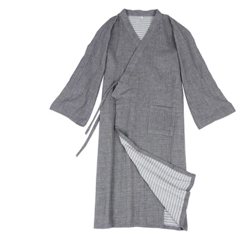 Japonské Tradiční Župan Kimono Oblečení Na Spaní Yukata Čínské Hanfu Pyžama Šaty Japonsko Bavlna Aodai Haori Kabát Cardigan