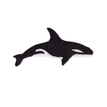 Každý má rád to Killer whale orca ryby blackfish vodní savec nášivka nažehlovací záplata moře