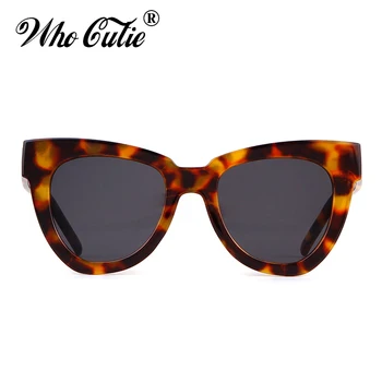 KDO CUTIE 2018 Nadrozměrné Kočičí Oko, sluneční Brýle, Ženy Značky Designer Vintage ty brýle Želva shell Cateye Sluneční Brýle Odstíny OM752