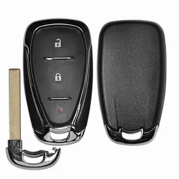 KEYECU Inteligentní Vzdálené Klíč Shell Cade Tlačítko 3 / Tlačítko 4 pro Chevrolet Equinox Bolt EV Trax 2017-2019 FCCID: HYQ4AA HYQ4EA