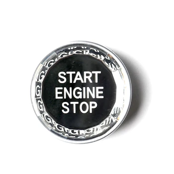 Klíčový Spínač Start Stop Umělé Crystal Knoflík pro BMW E90 3 Series E90 E91 E Podvozek