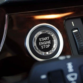 Klíčový Spínač Start Stop Umělé Crystal Knoflík pro BMW E90 3 Series E90 E91 E Podvozek