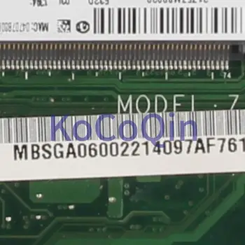 KoCoQin Notebooku základní deska Pro ACER Aspire D270 N2600 základní Deska MBSGA0600 DA0ZE7MB6D0 DDR3