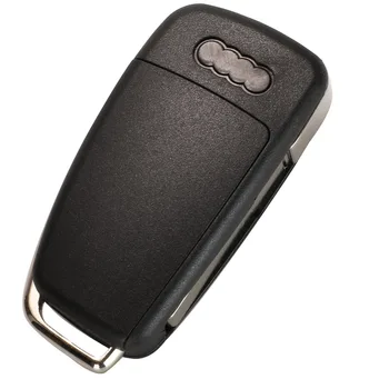 Kutery pro MQB Semi Inteligentní Vzdálené Klíče 3 Tlačítko Skládací Flip Smart Auto Klíče Fob 433Mhz pro Audi A3