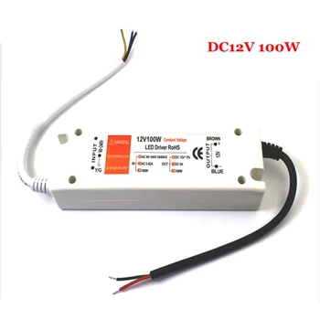 Kvalitní LED Ovladač AC 110V 220V DC 12V Led Napájecí Adaptér Transformátory pro LED pásek 18W 28W 48W 72W 100W Napájení